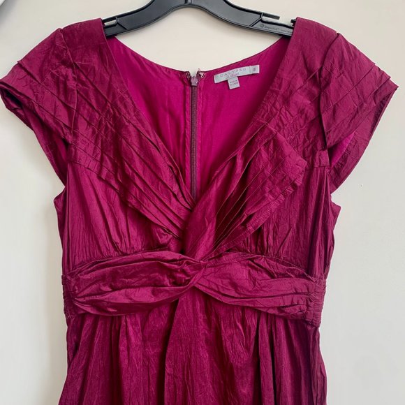 CALYPSO ST BARTH Silk Dress with Pockets! Sz 8 Perfect for weddings or events!! - Picture 3 of 12